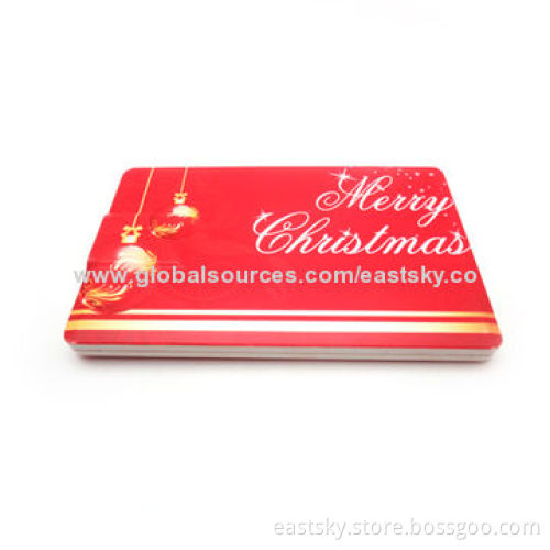 Business Card External Battery with Small and Portable Gift Box Packaging, 1,300mAh CapacityNew
